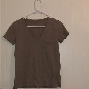 Beige Madewell Top